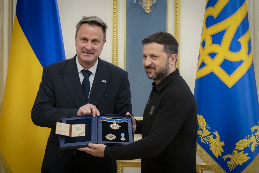 Continued support for Ukraine and participation in reconstruction: The President met with the Luxembourg delegation
