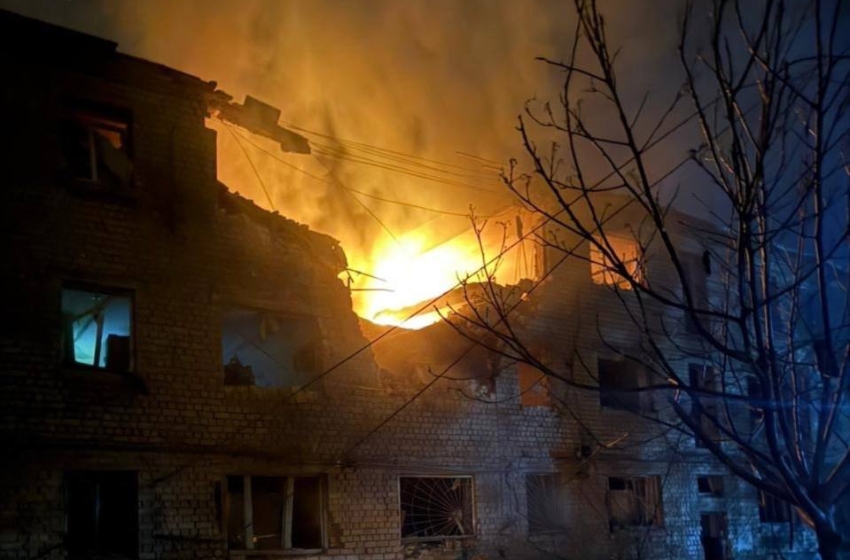 The Russian forces launched 10 strikes on Zaporizhzhia - 1 killed, at least 4 injured