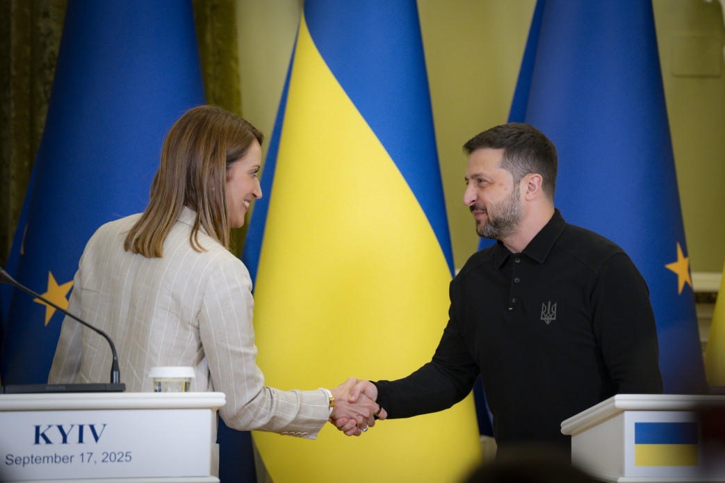 Support for European integration and strengthening sanctions against Russia: Volodymyr Zelensky met with Roberta Metsola