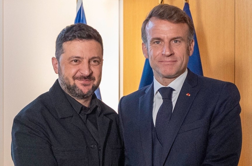 Macron and Zelensky coordinate Ukraine defense and sanctions