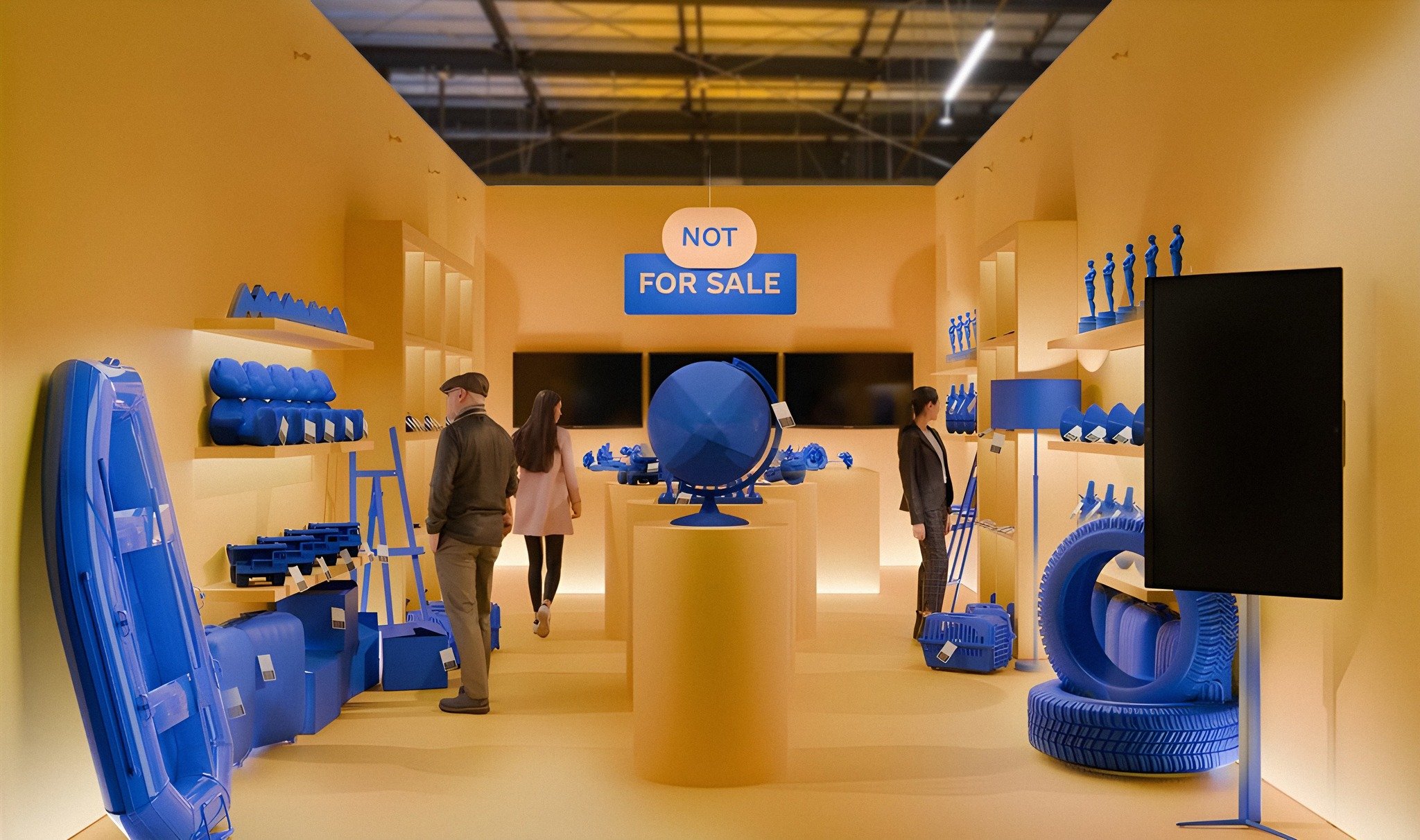 The NOT FOR SALE Pavilion from EXPO 2025 in Ukraine