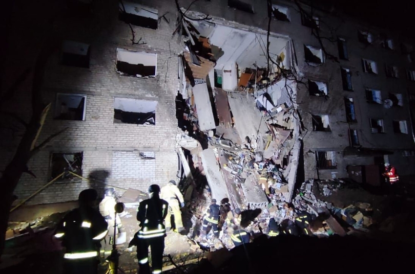 Russian attack on Zaporizhzhia destroys dormitory, leaves 11 injured