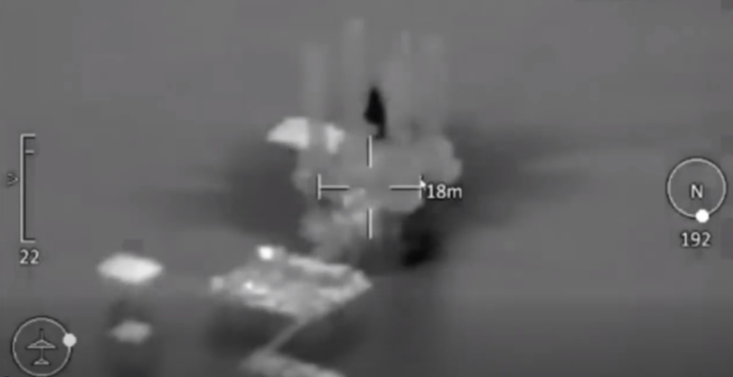 The Ukrainian Navy struck an elite Russian special forces unit on an oil rig in the Black Sea