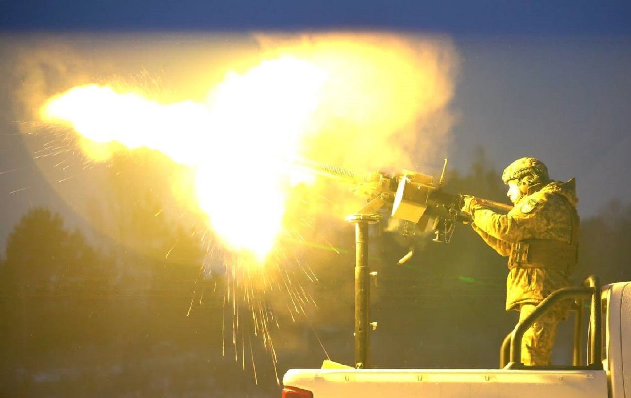 Air defence forces destroyed 61 out of 80 drones used by Russian forces in an attack on Ukraine