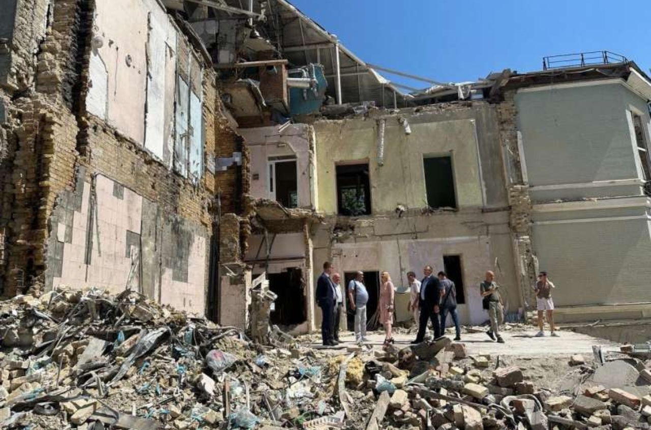 The Russian forces has damaged or destroyed more than 2,500 medical facilities in Ukraine