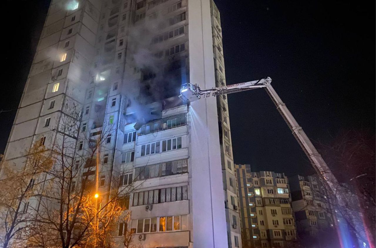 Massive Russian attack on Kyiv: death toll rises to 5 and 34 injured