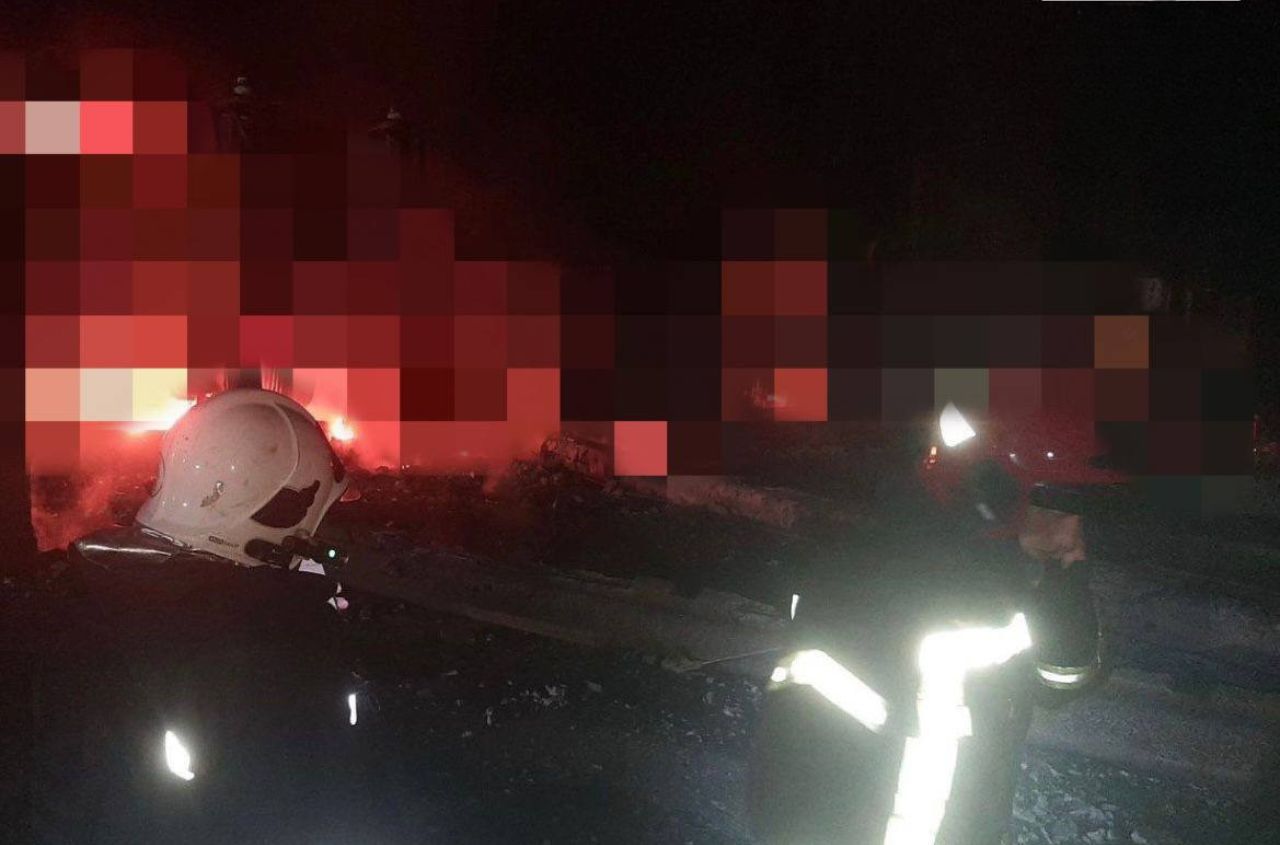 Russian strike drones hit Odessa region, causing fires and injuries