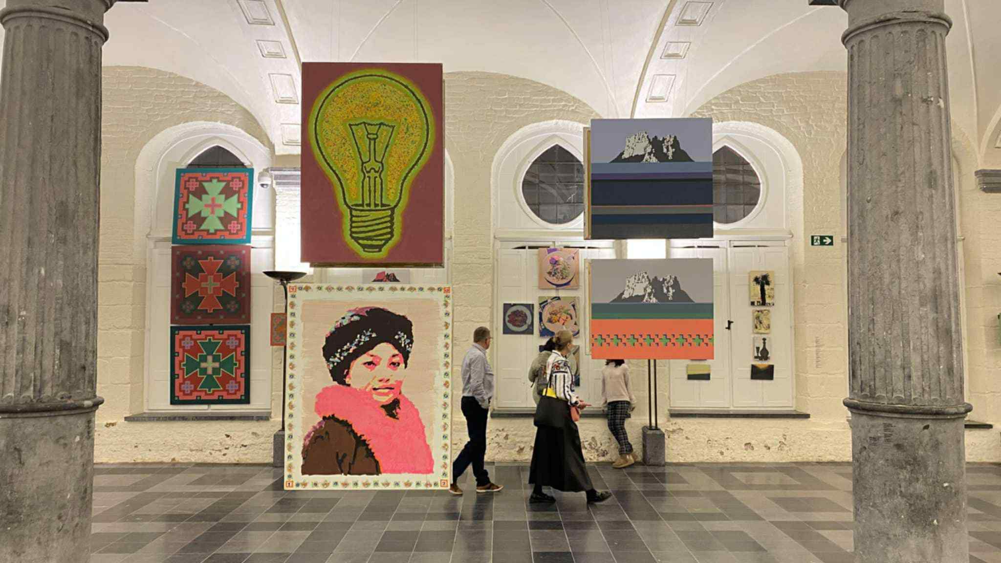 In Bruges, an exhibition of Ukrainian artists titled HABITUS has opened