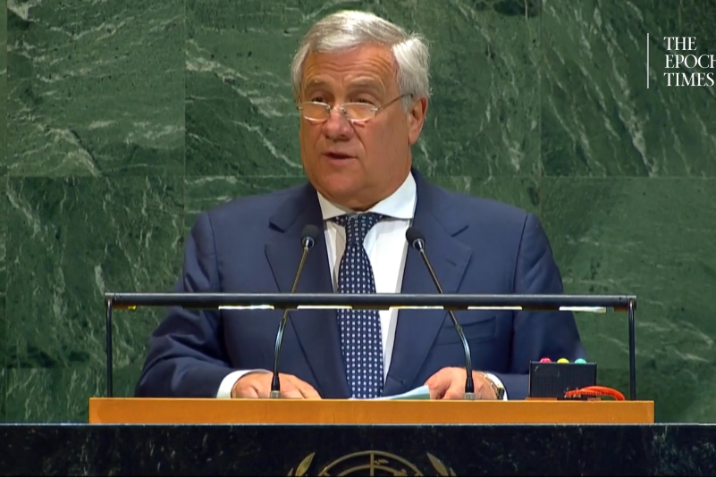 Antonio Tajani: Italy pledges continued support for Ukraine until peace is achieved