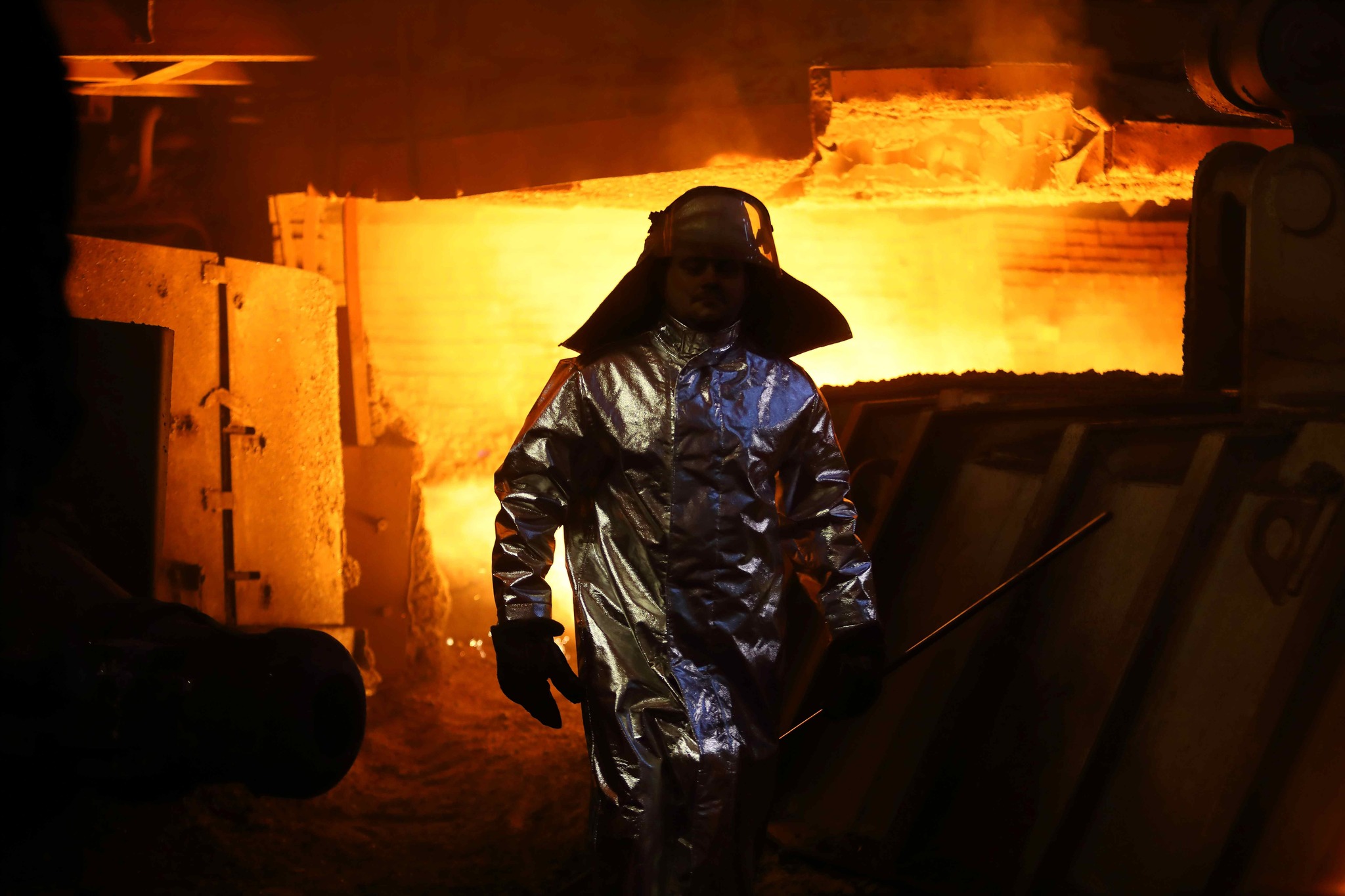 Zaporizhstal reported a complete power outage and a halt in production