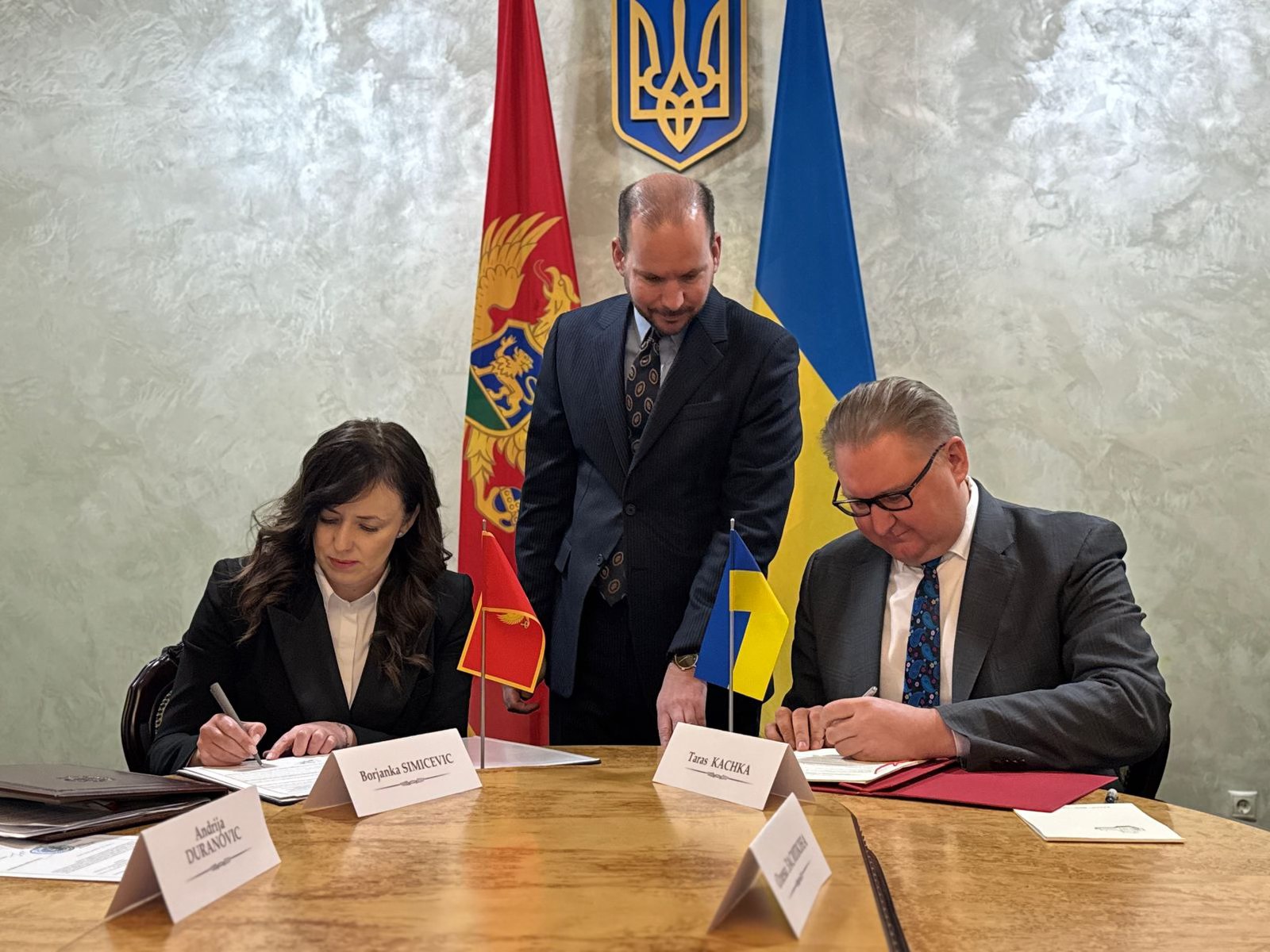 Ukraine and Montenegro have updated their free trade agreement