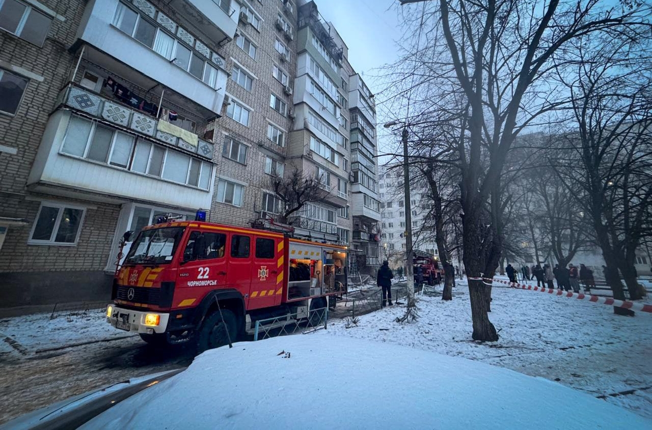 Drone strikes hit residential and energy facilities in Odessa region