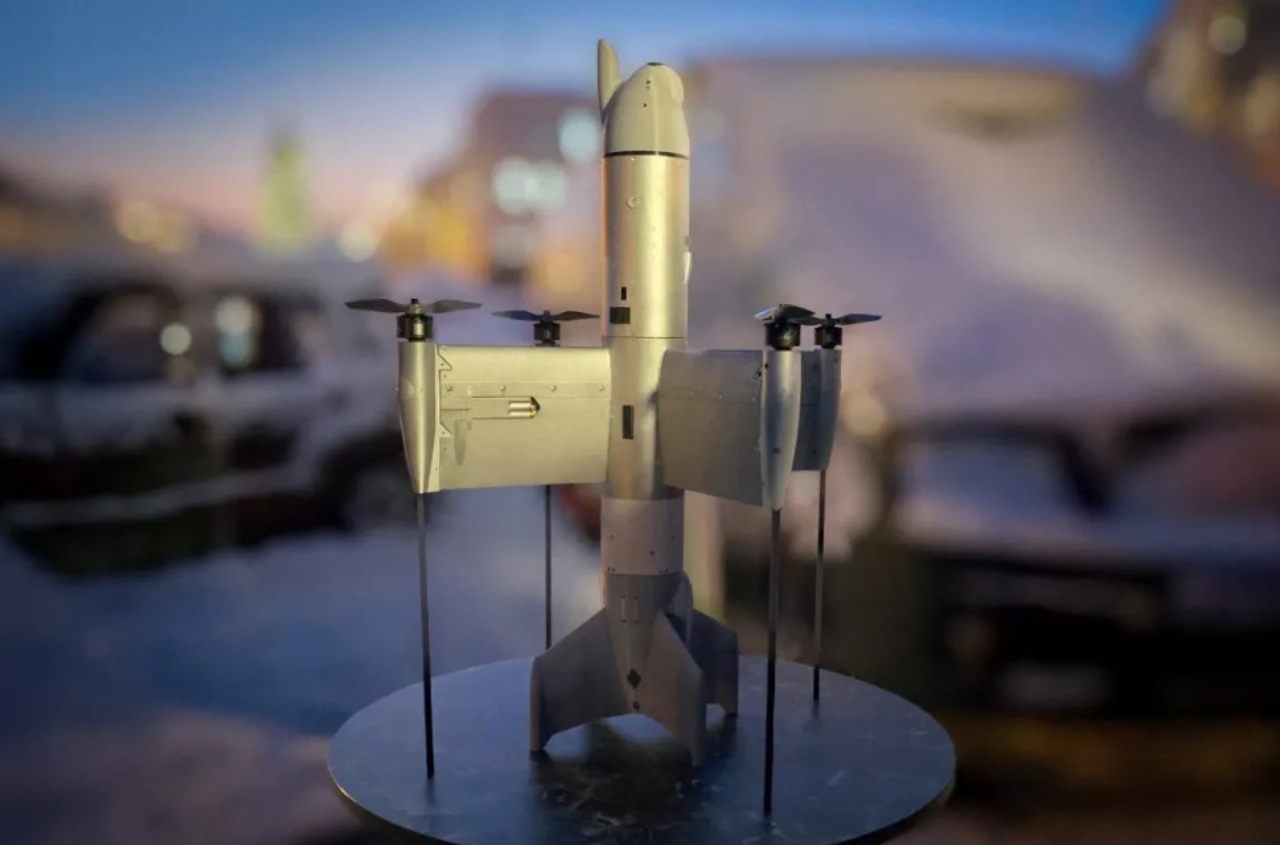 Ukraine demonstrates Octopus drone-interceptor to UK delegation