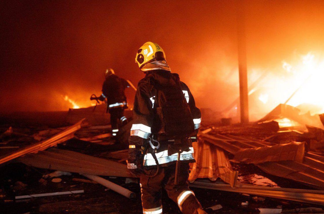 Russians attacked Odessa with drones overnight, damaging an infrastructure facility