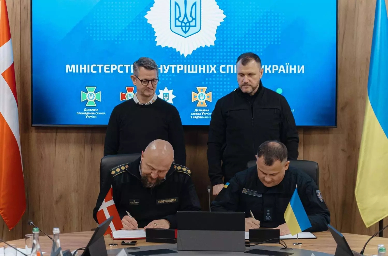 Rescue services of Ukraine and Denmark have signed a cooperation agreement