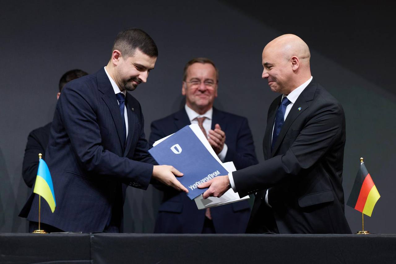 Ukroboronprom and Saab sign MoU to boost Ukrainian aviation