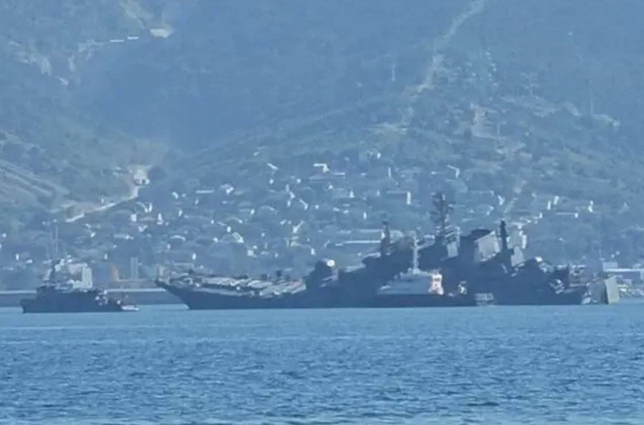 Ukrainian Navy: Russian fleet remains at base in Black Sea