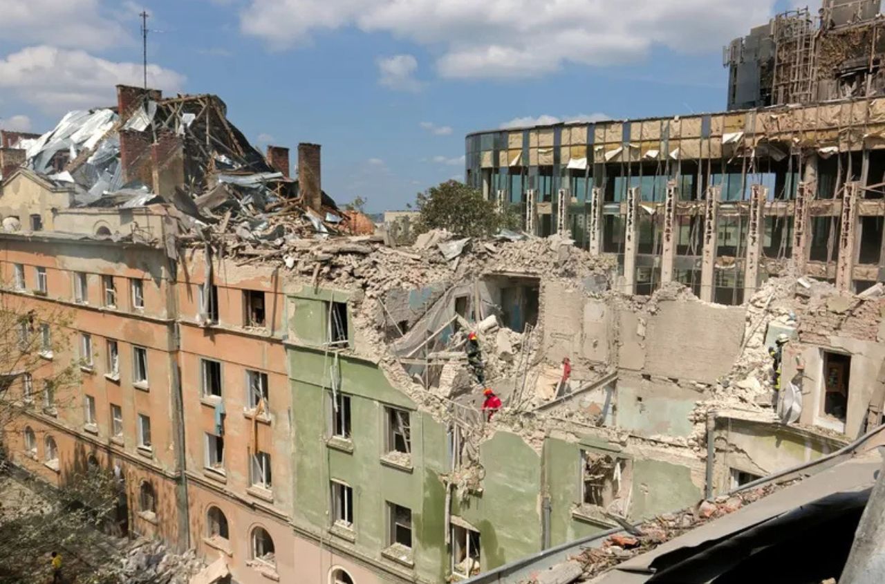 Russian Black Sea fleet command charged over missile strike on Lviv and cultural heritage