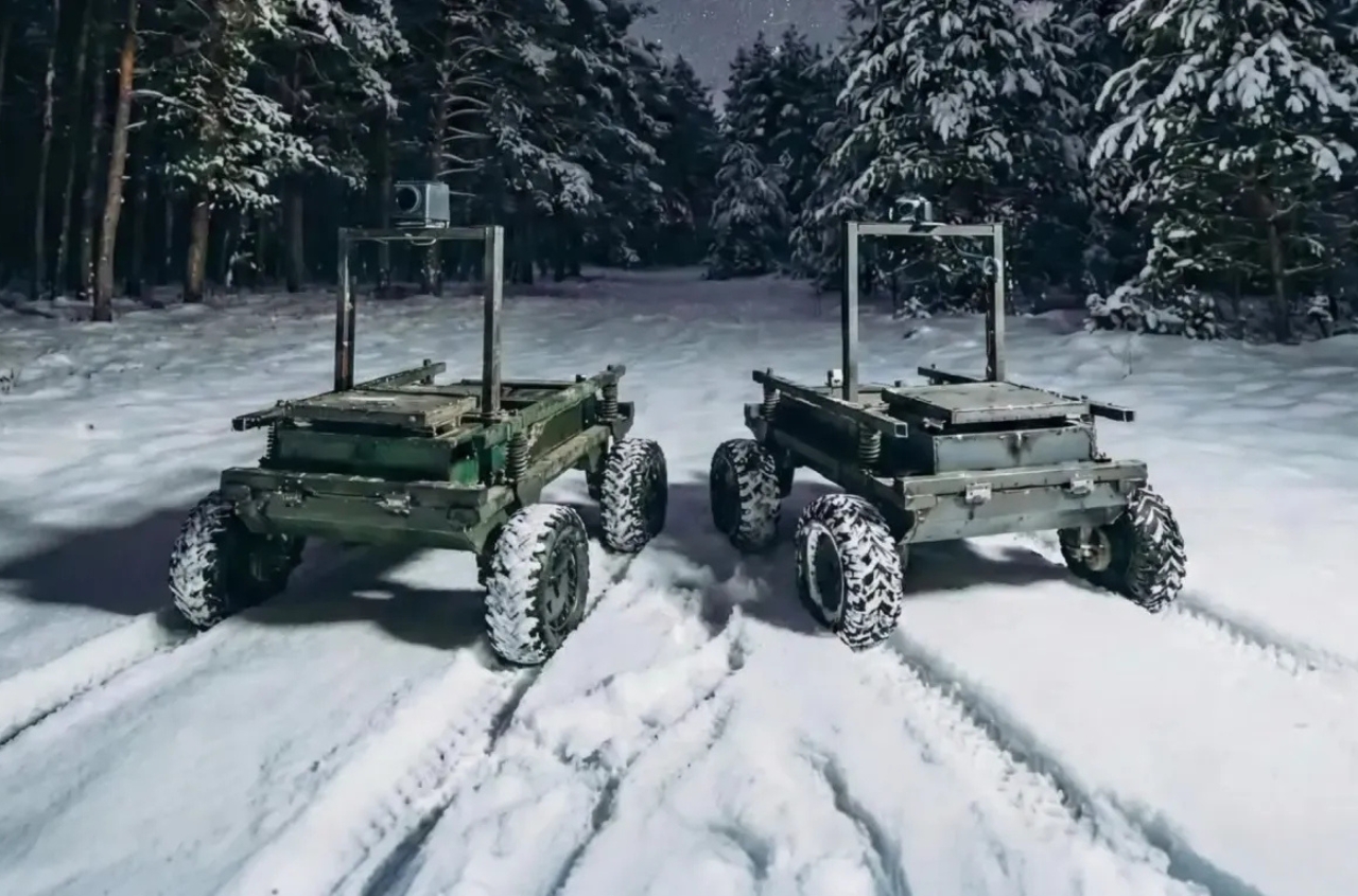 Ground robots complete over 7,000 frontline missions in January