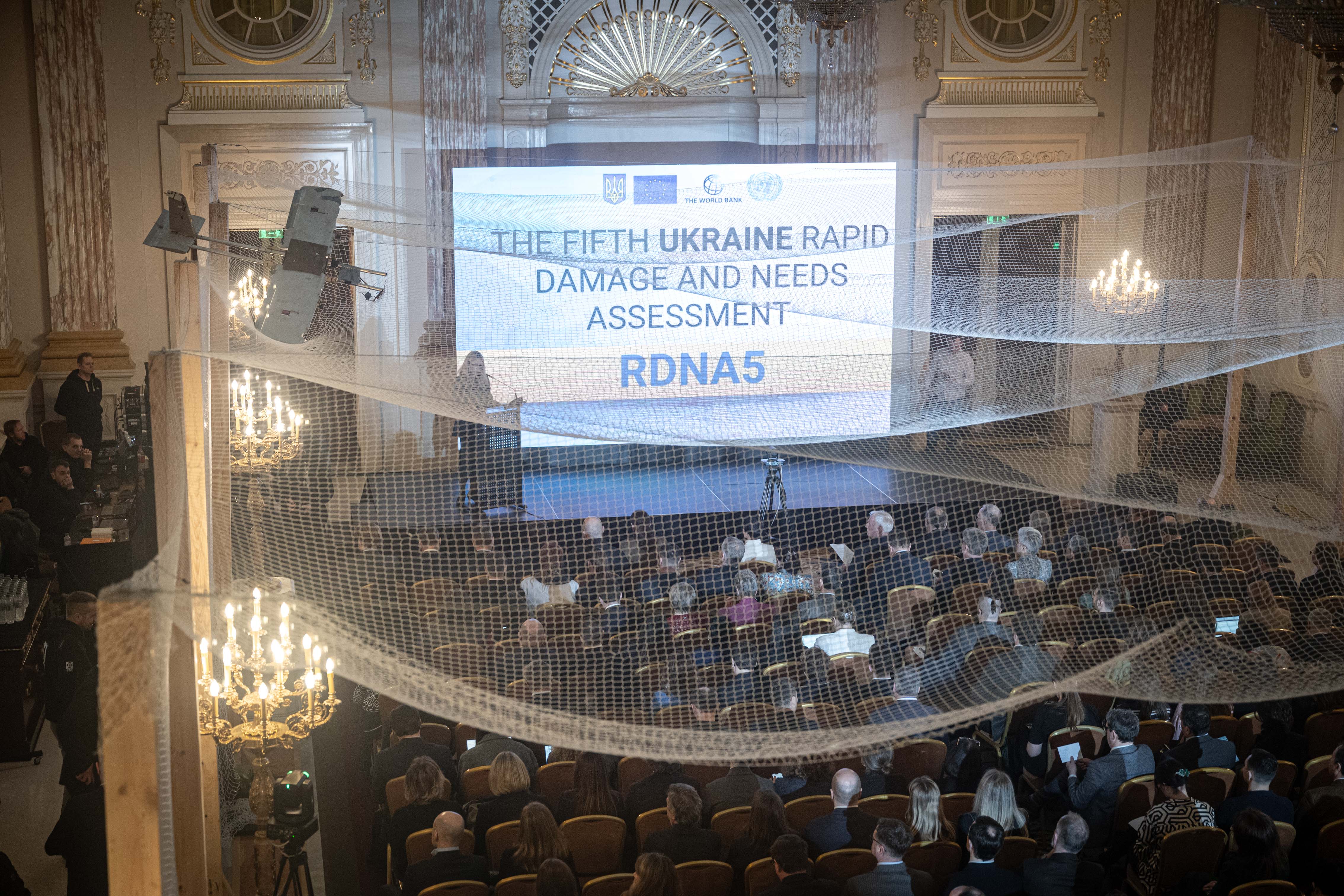 Ukraine’s reconstruction needs over the next ten years will amount to $588 billion