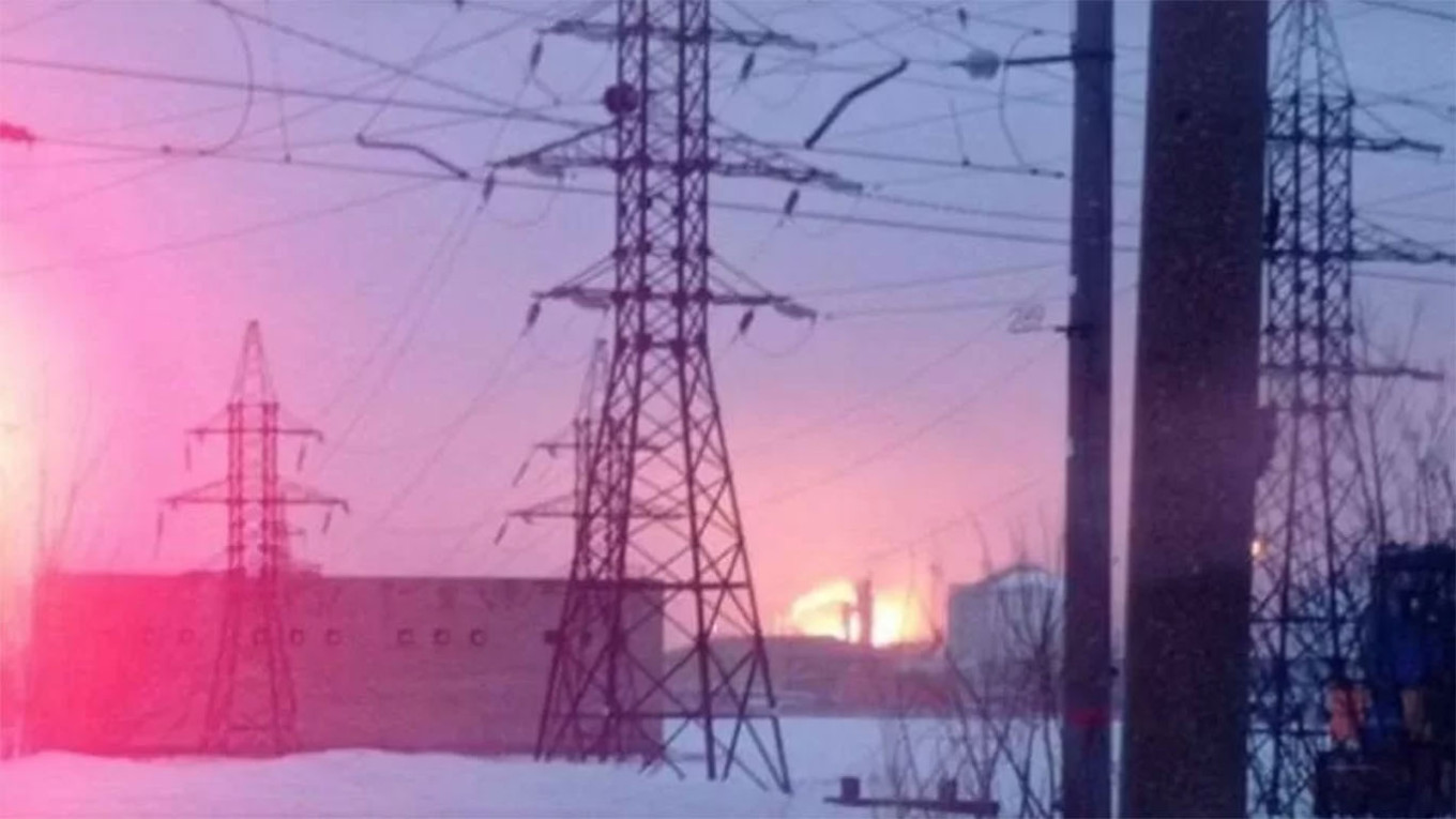 Ukrainian drone strike hits major chemical plant in Russia