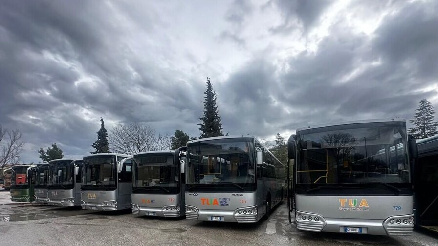 Italian transport company donates 8 buses to Lviv