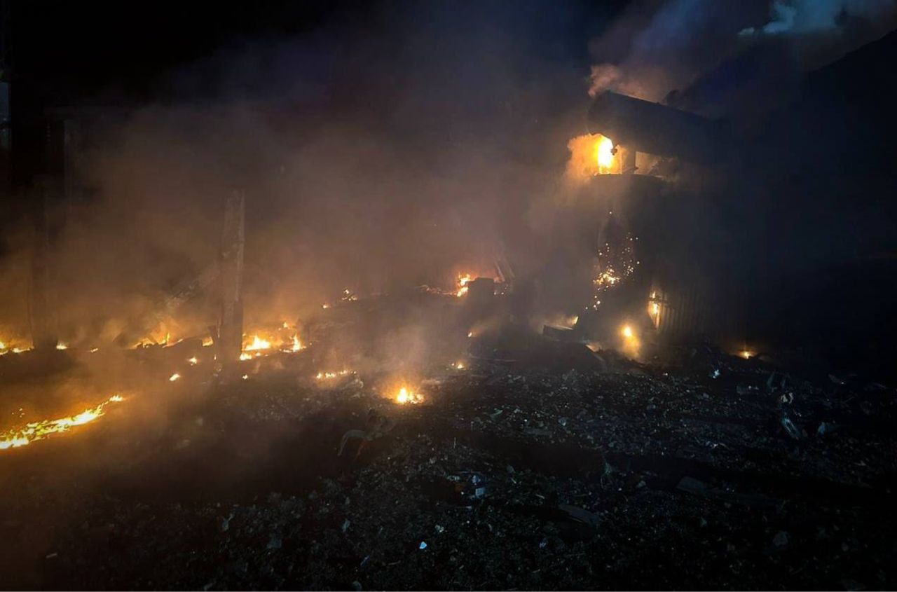 Odessa region reports fires and infrastructure damage after Russian attacks