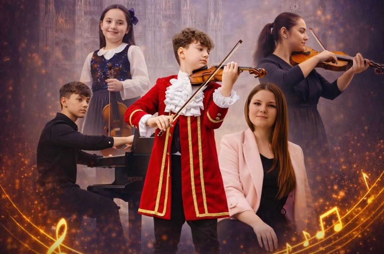 Charity music event in Milan: Rotary Clubs of Milan and Chisinau united to help Odessa