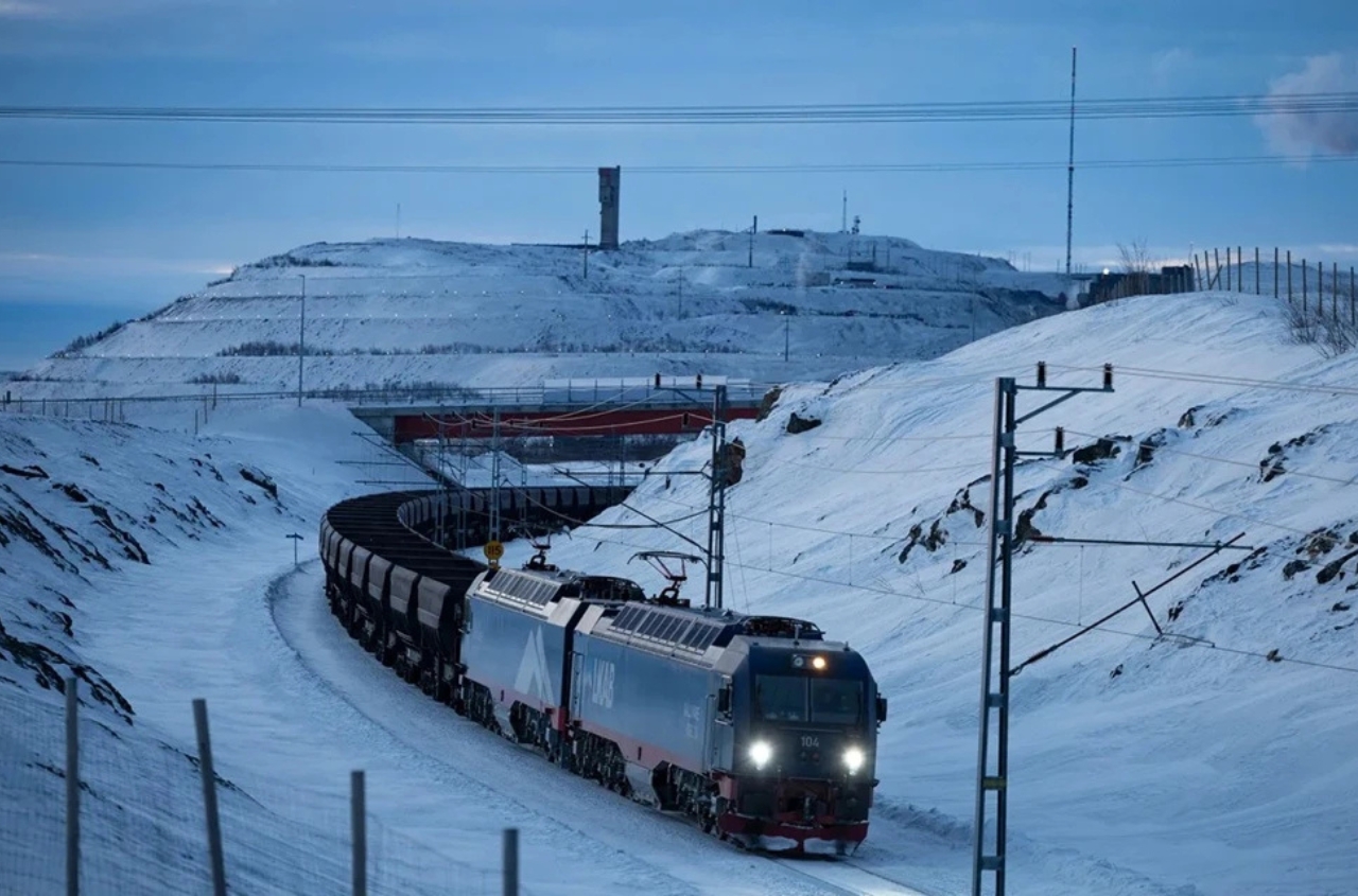 Interpipe supplied freight wheels for wagons operated beyond Arctic Circle