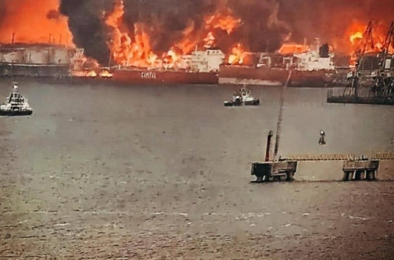 Strikes hit Russia’s NOVATEK-Ust-Luga plant and communication nodes in occupied Ukraine