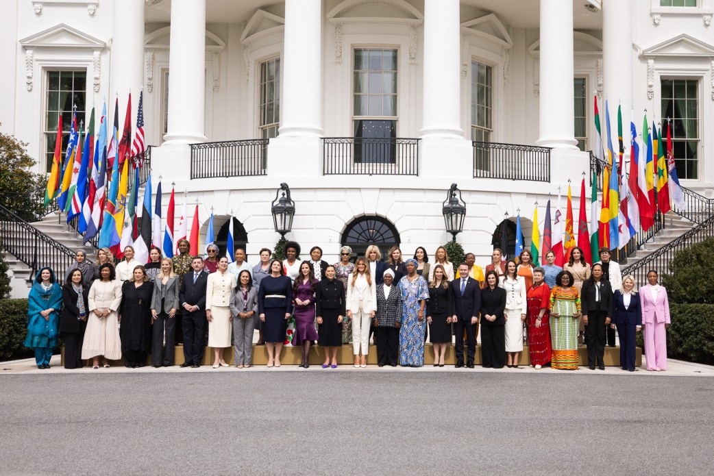 First Lady Olena Zelenska joins second day of U.S. Summit at the White House