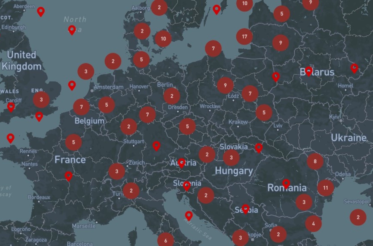 Ukrainian analysts have launched a tracker of Russian sabotage operations in Europe