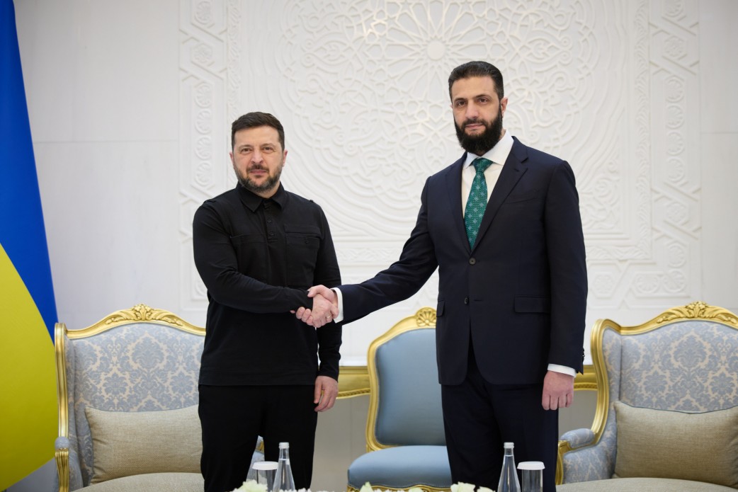 Presidents of Ukraine and Syria meet to address Gulf and regional security