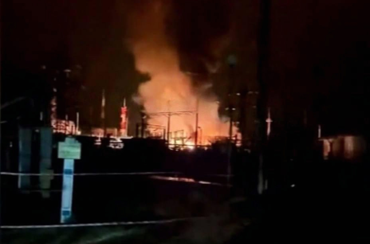 Drones attacked an oil pipeline infrastructure facility in Russia’s Krasnodar Krai