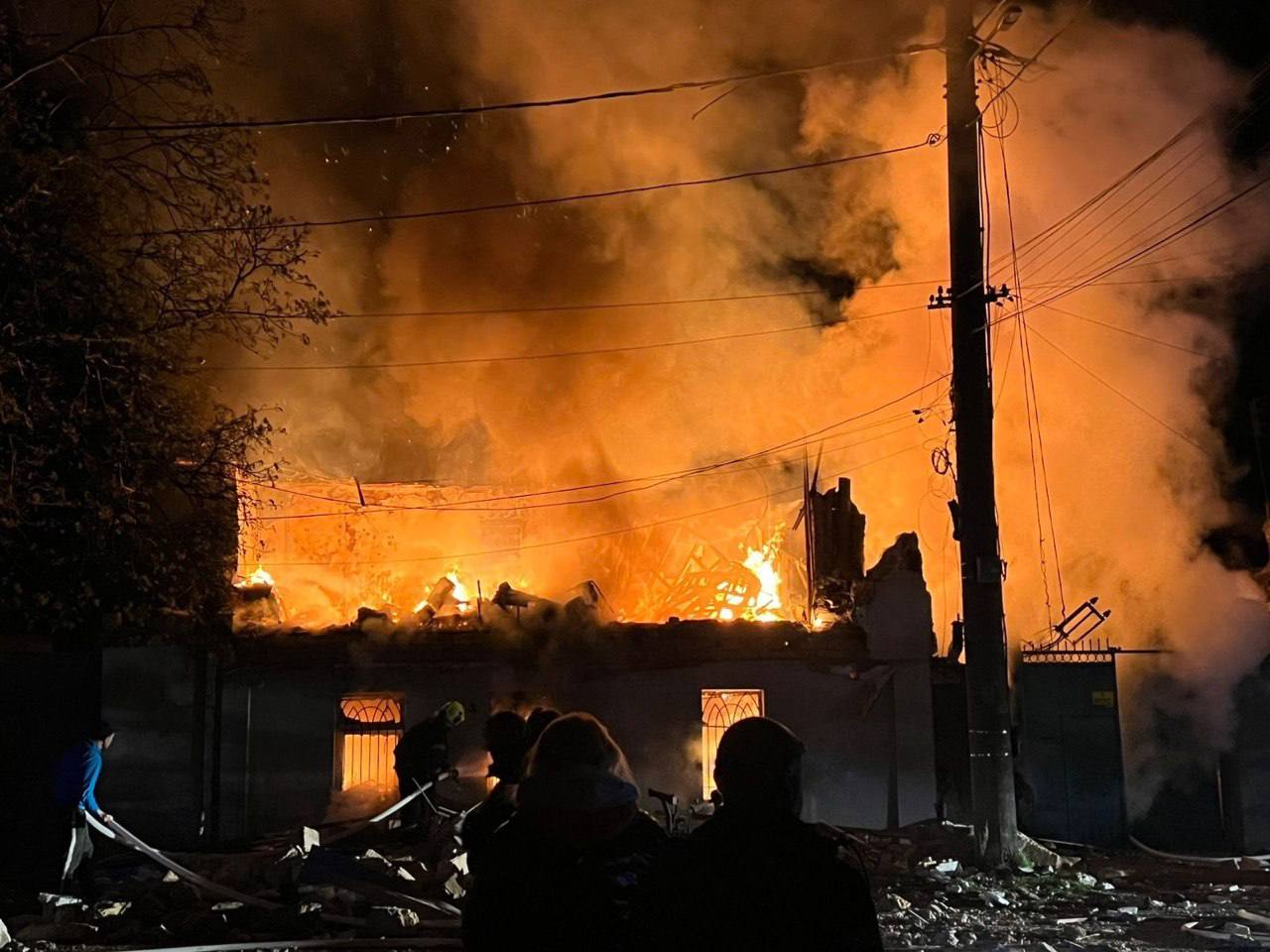 Deadly drone attack hits residential area in Odessa