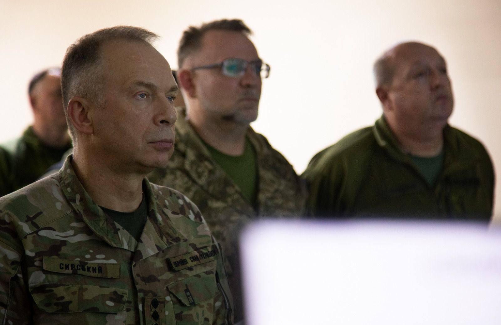 Syrskyi reviews southern front and emphasizes strengthening defense and logistics support