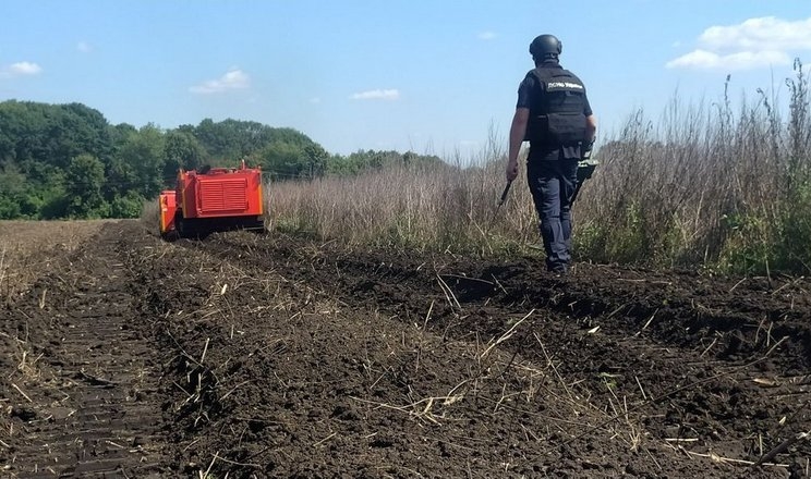 Over 570 hectares of farmland demined at state expense in March