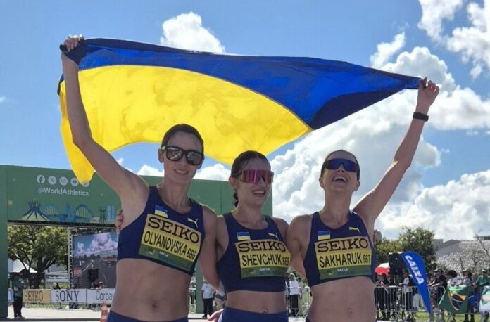 Ukrainians win gold at World Team Race Walking Championships