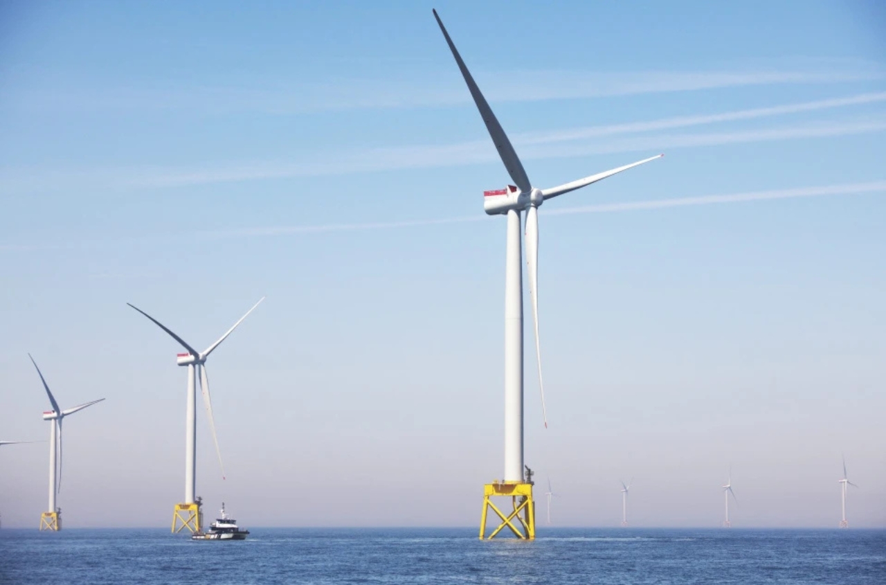 Interpipe joins construction of offshore wind farm in the North Sea near the UK