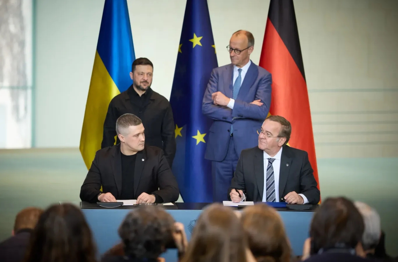 Ukraine and Germany sign memorandum on exchange of defense data