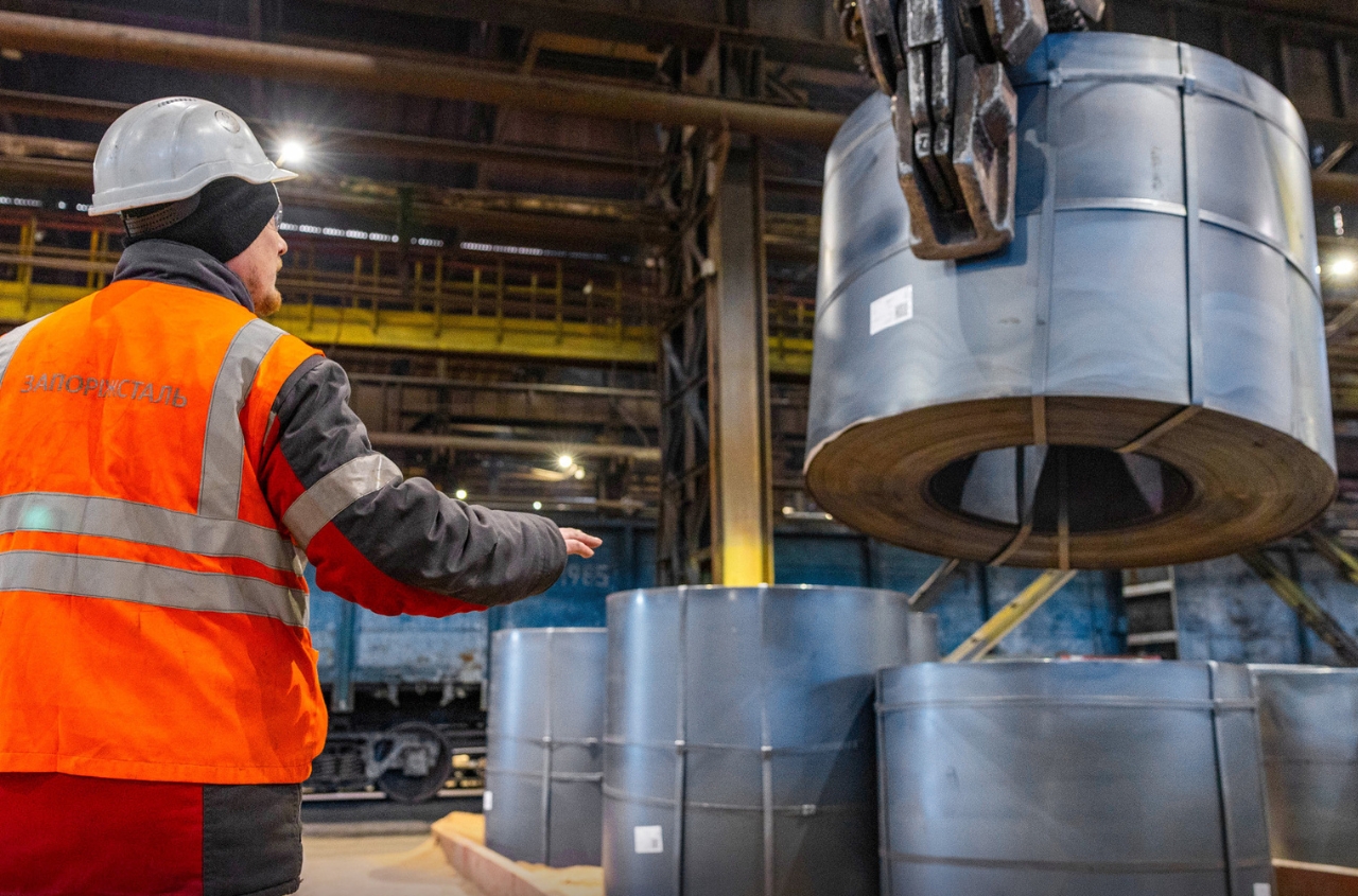 Zaporizhstal supplies 28,000 tons of steel to Metinvest plant in Romania