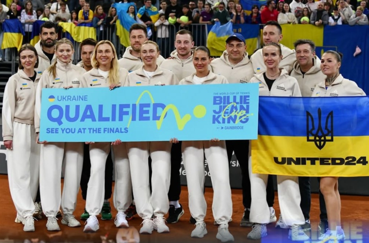 Ukraine breaks into Billie Jean King Cup Top 3 after historic win