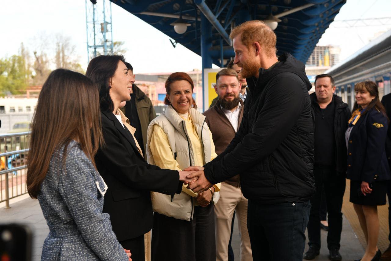 Prince Harry arrives in Ukraine to attend Kyiv Security Forum