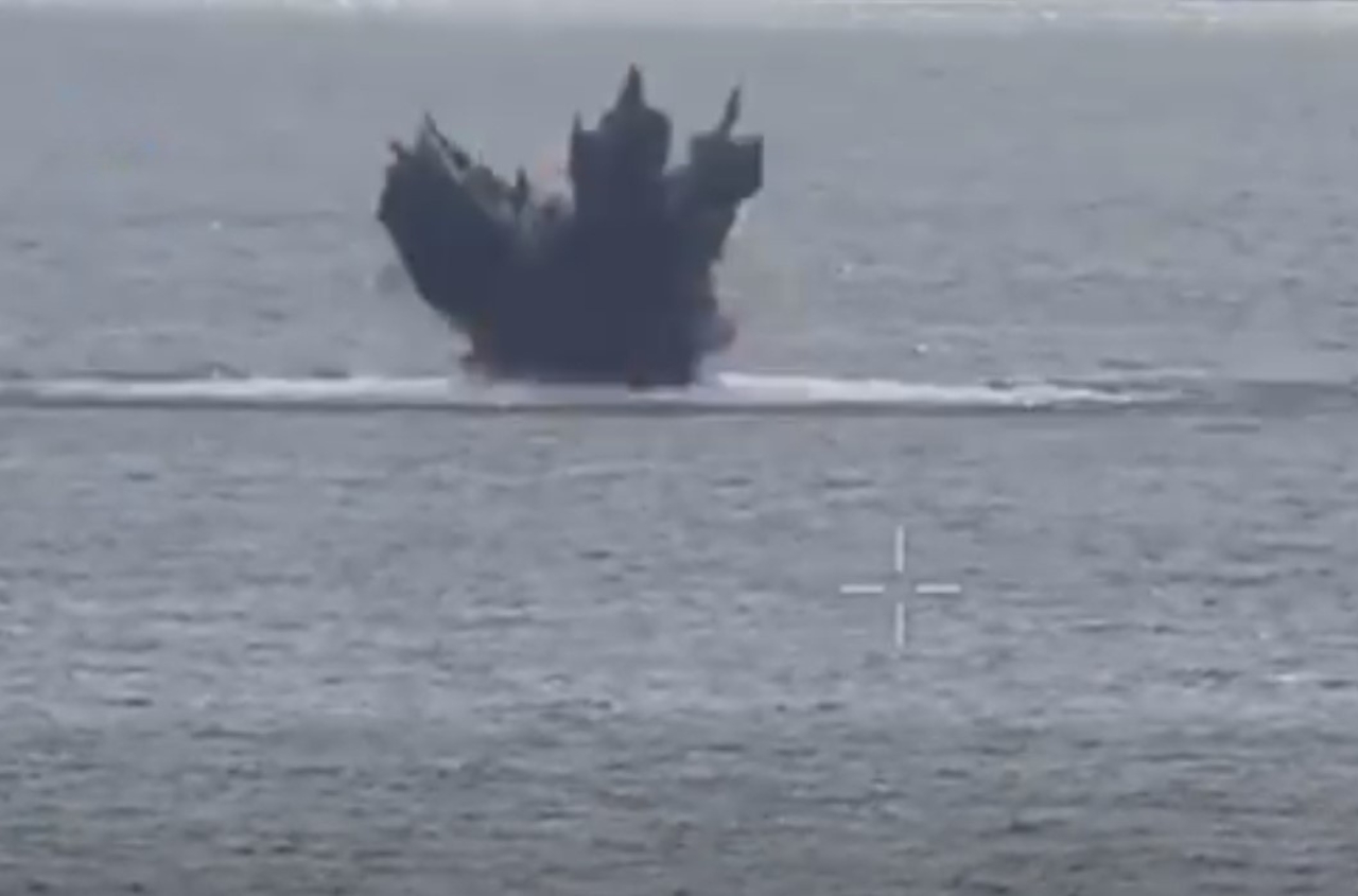 Ukrainian Navy reports first destruction of Russian uncrewed naval system in Black Sea
