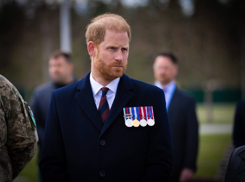Prince Harry honored the memory of fallen defenders at the National Military Cemetery
