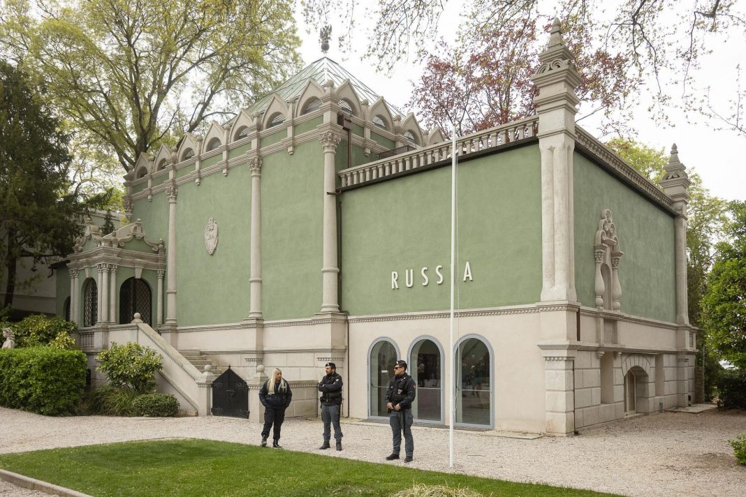 Latvia bans Russian officials over Venice Biennale pavilion involvement