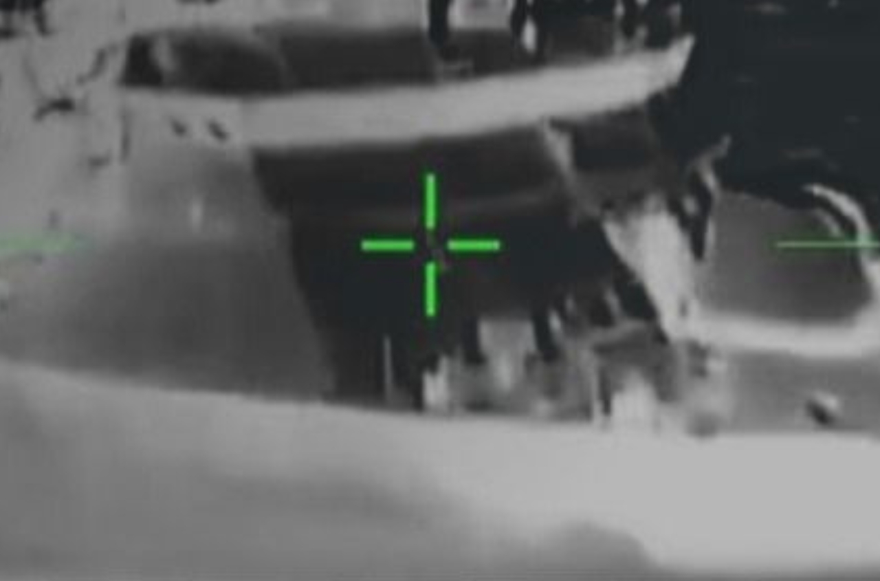 Strikes reported on Russian naval and military targets in multiple locations
