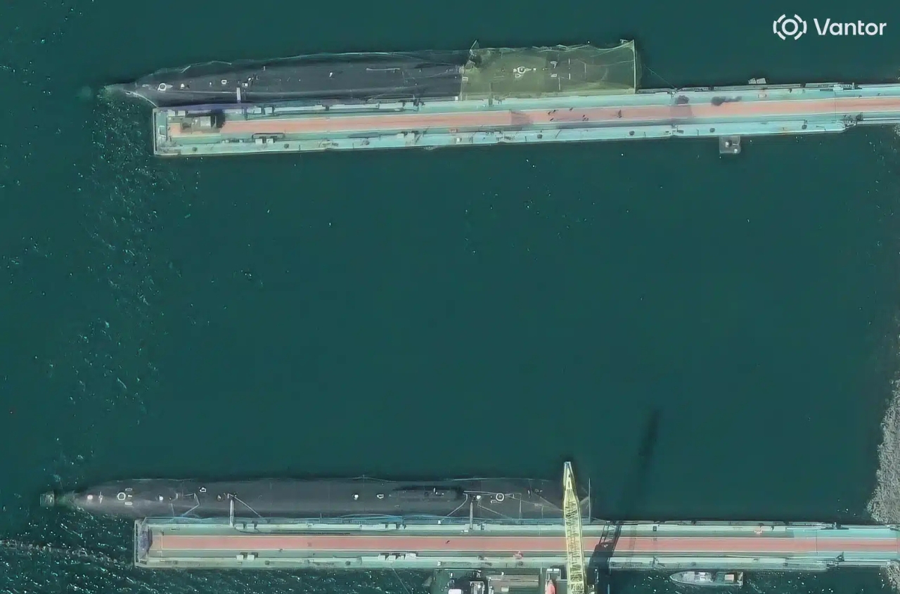 Russia protects Pacific nuclear submarines with anti-drone nets