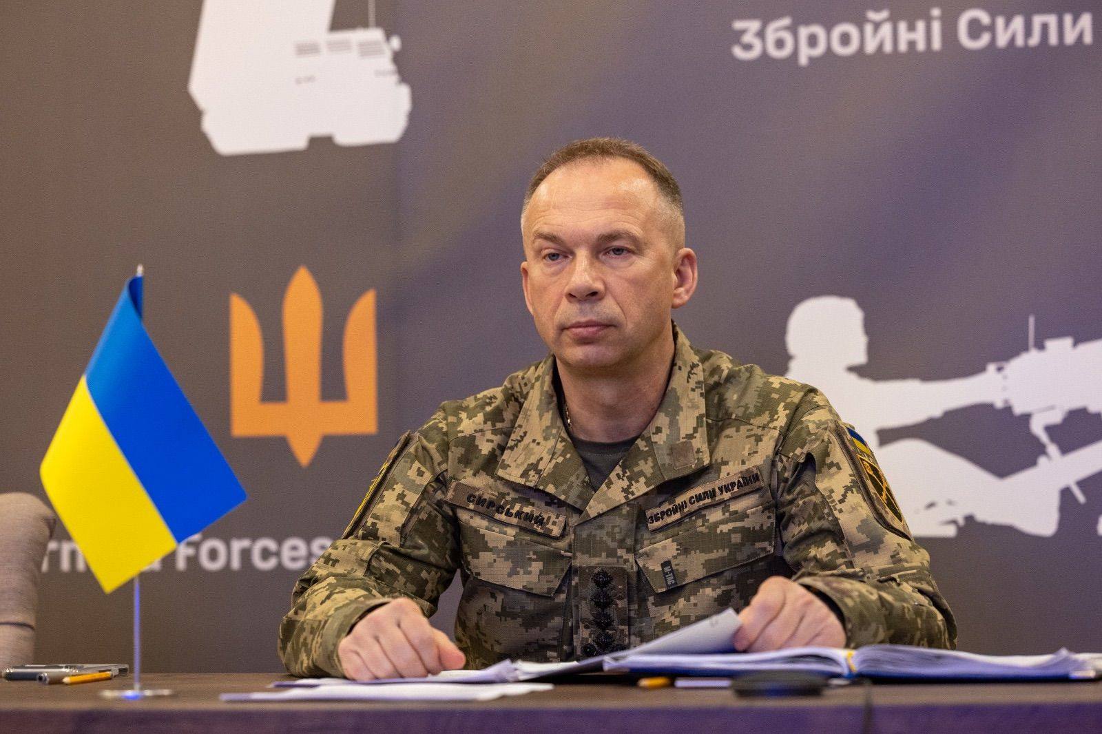 Oleksandr Syrskyi: Ukraine holds Russian forces back despite difficult frontline situation