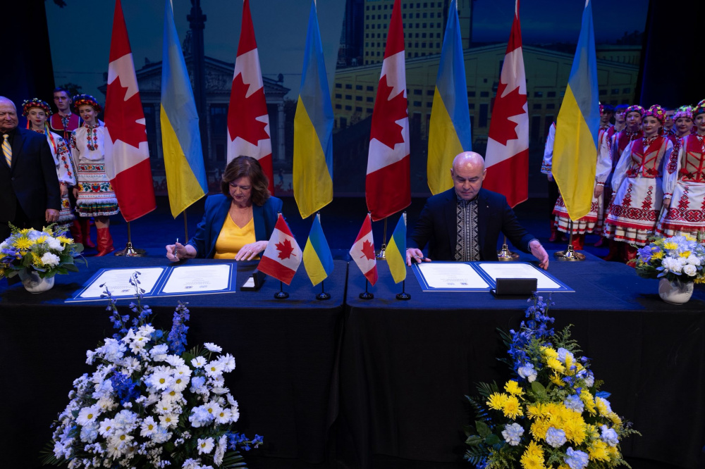 Ternopil has officially become a sister city of the Canadian city of Mississauga